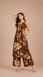 Chocolate Bloom Co-Ord Set