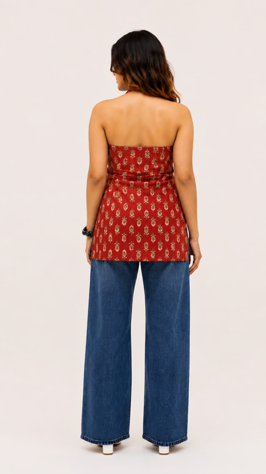 Crimson Heritage Printed Top