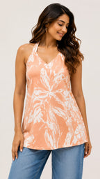 Peach Blossom Printed
