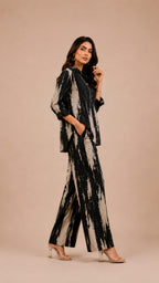 Monochrome Brushstroke