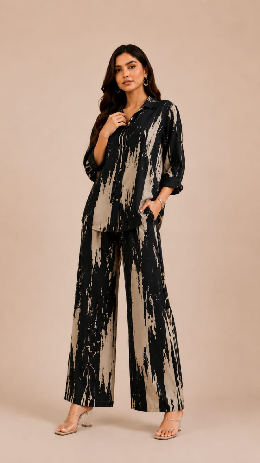 Monochrome Brushstroke