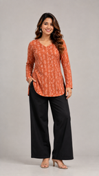 Rust Paisley